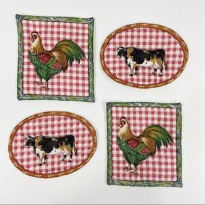 Handmade Rustic Farmhouse Coasters